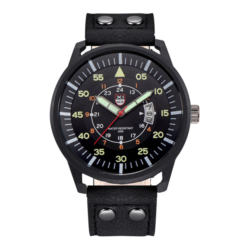 Leather Watch Band Men - Reloj Hombre XINEW Brand Watches For