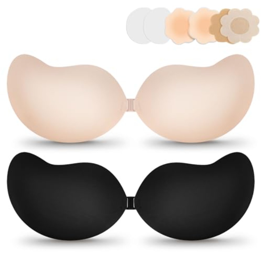 Silicone Band Women - EIDOS Strapless Backless Sticky Push Up