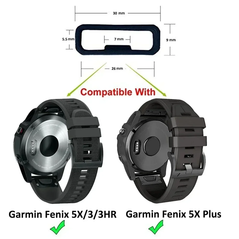 26mm Silicone Holder Retainer  - огляд і ціна Silicone Watch Band 22Mm