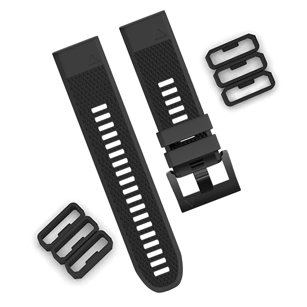26mm Silicone Holder Retainer  - огляд і ціна Silicone Watch Band 22Mm
