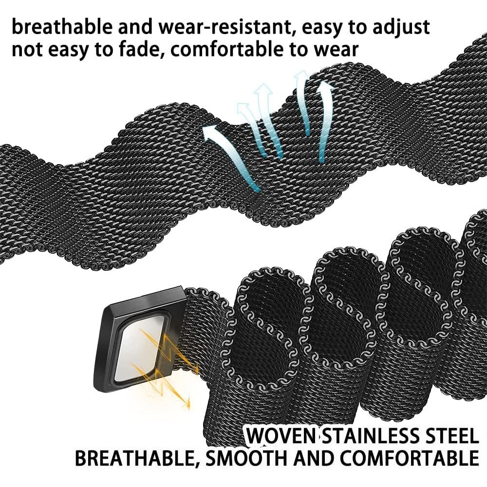 Magnetic Straps for Xiaomi mi  - огляд і ціна Milanese Loop Magnetic
