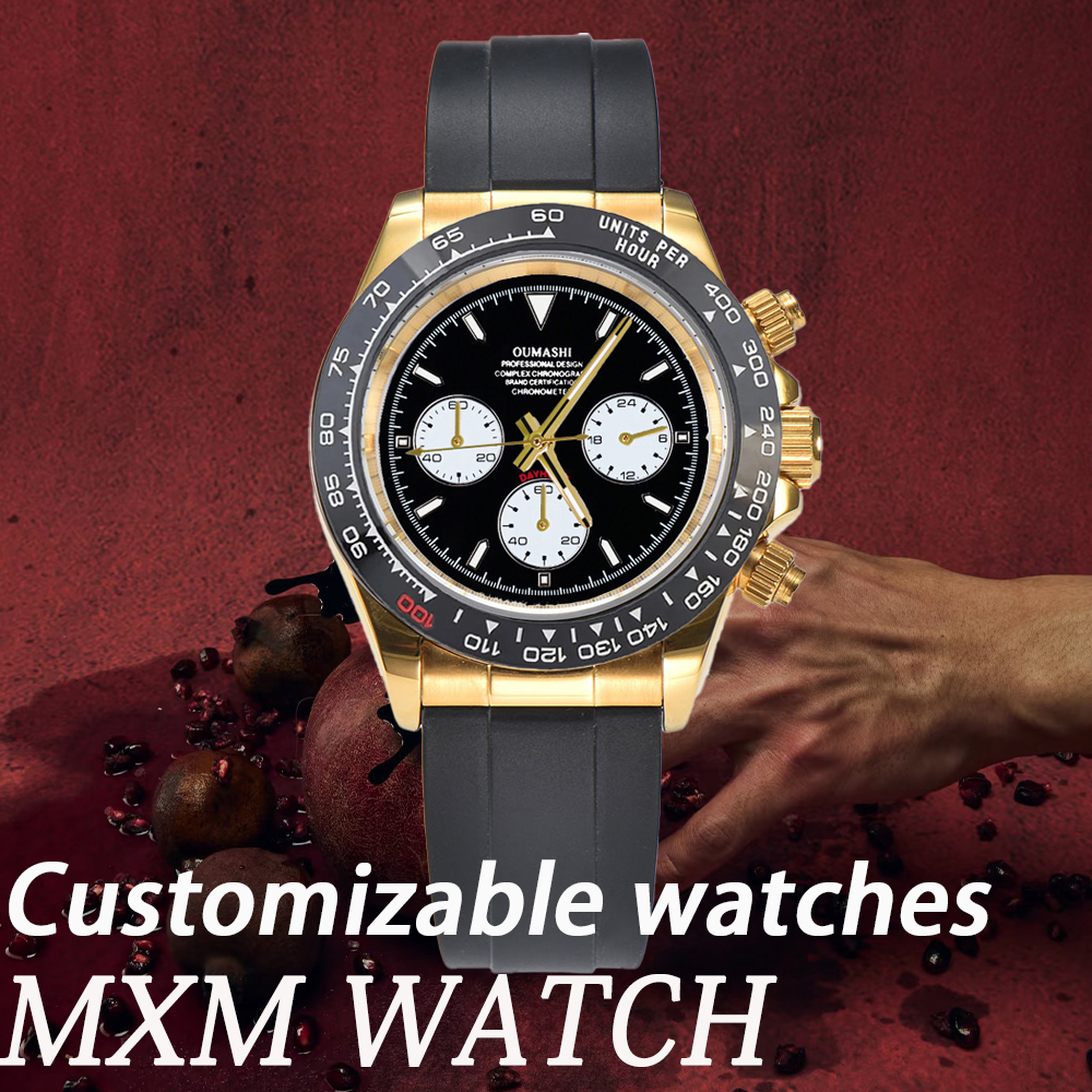 customized vk63 WATCH 39.3MM   - огляд і ціна Stainless Bracelet Diver