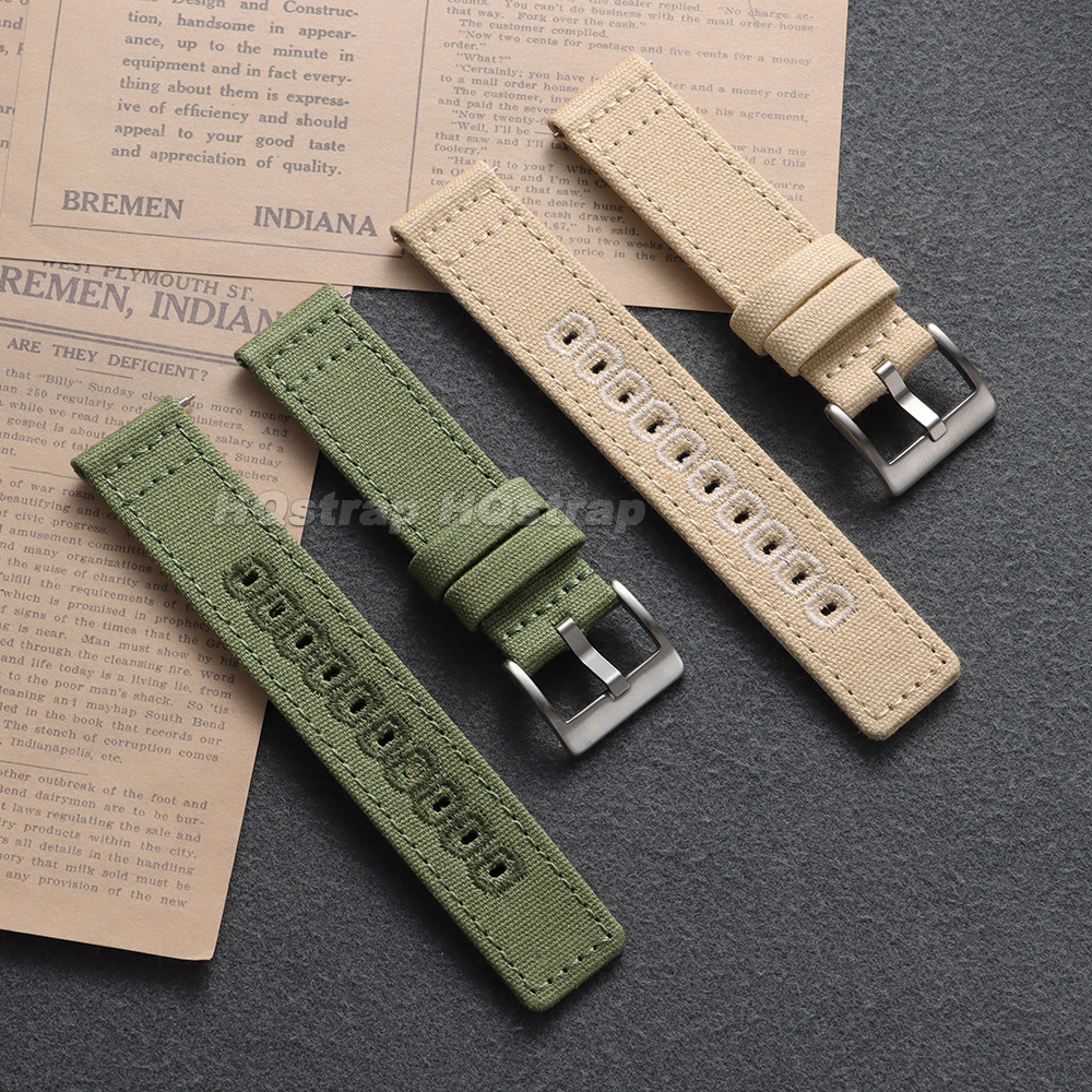 Nylon Canvas Watch Strap 18mm  - огляд і ціна Canvas Strap Watch