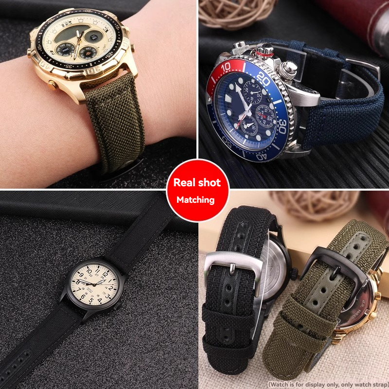 For Seiko No. 5 SRPC31J1 SRPC6 - огляд і ціна Canvas Strap Watch