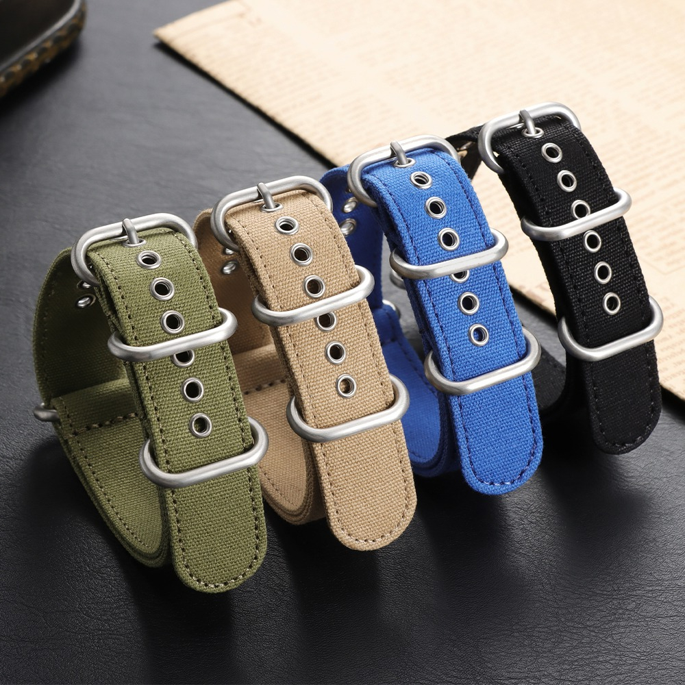 18mm 20mm 22mm 24mm Canvas Nyl - огляд і ціна Canvas Strap Watch