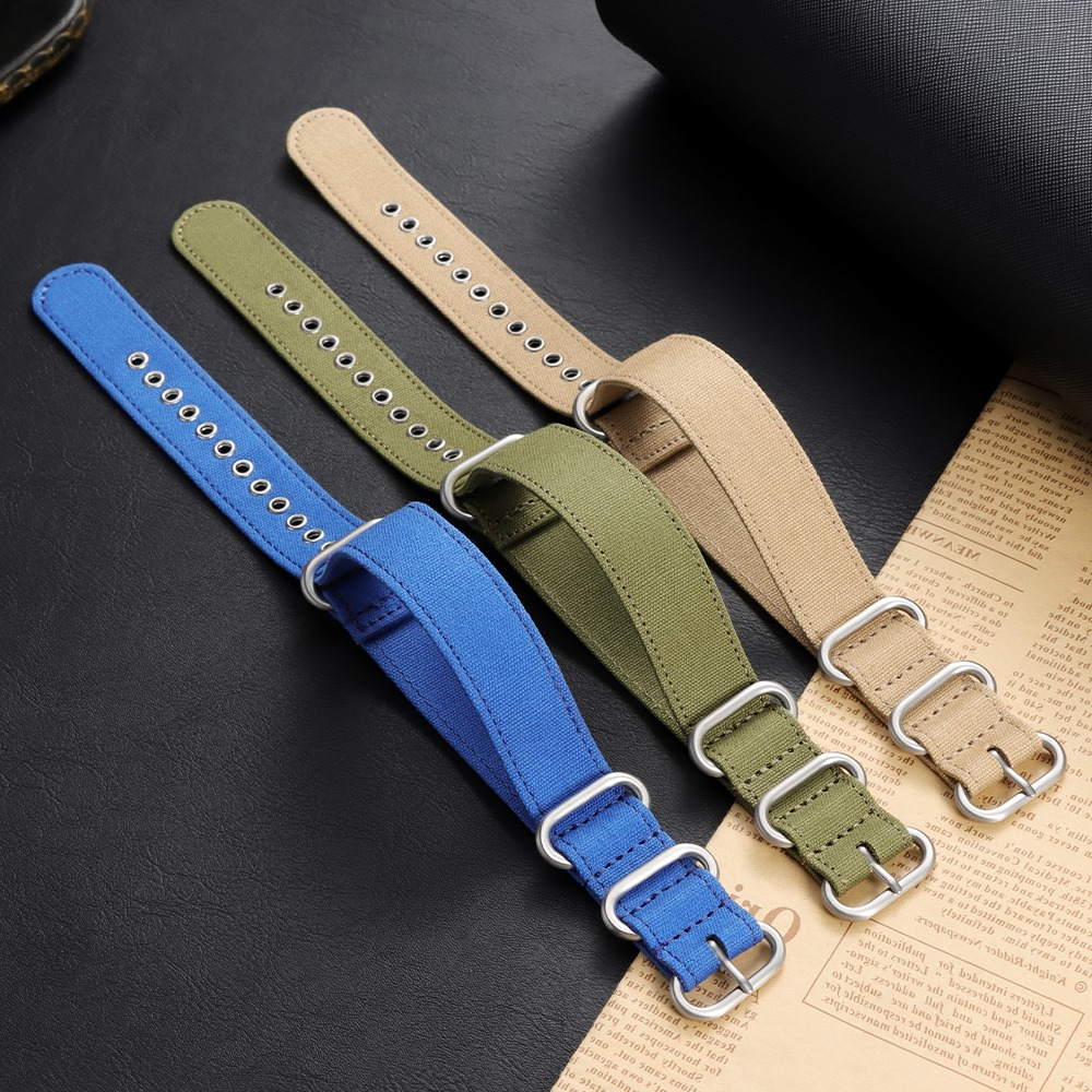 18mm 20mm 22mm 24mm Canvas Nyl - огляд і ціна Canvas Strap Watch
