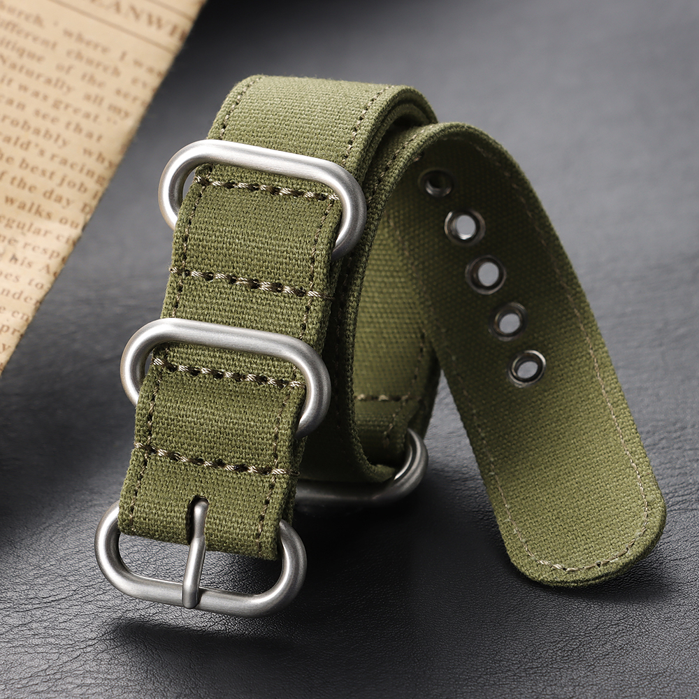 18mm 20mm 22mm 24mm Canvas Nyl - огляд і ціна Canvas Strap Watch