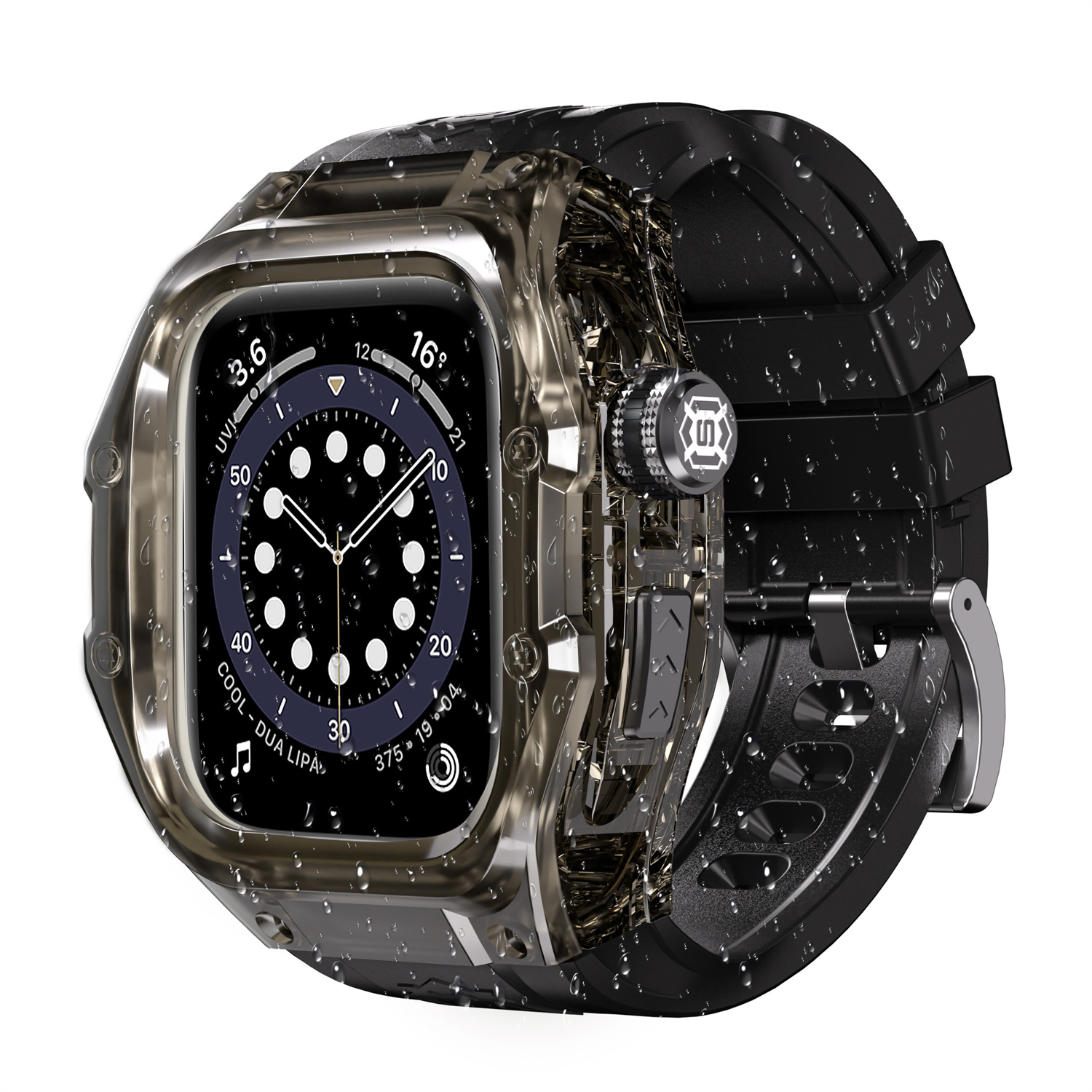 ShellBox IP68 Waterproof Sport - огляд і ціна Rubber Strap Diver