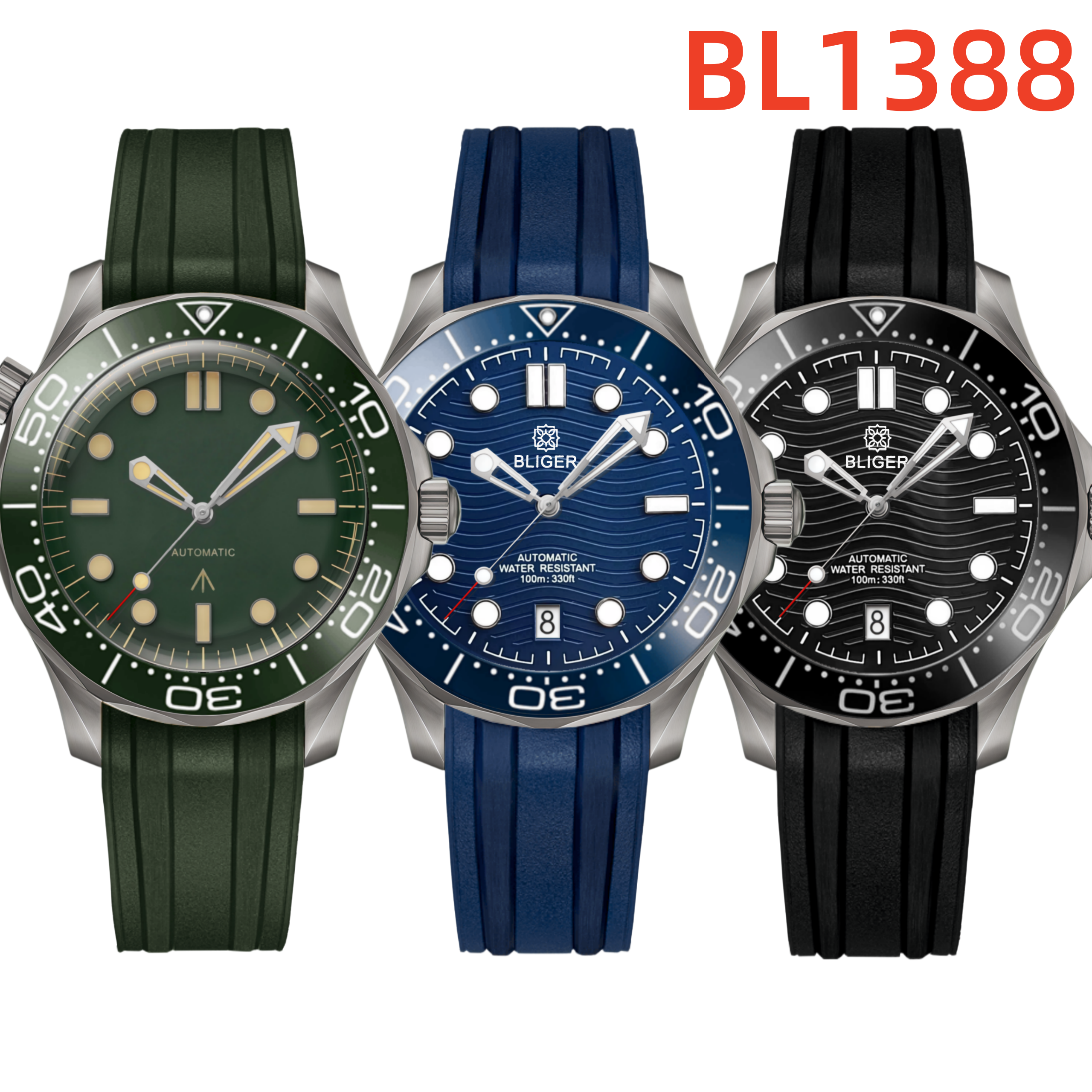 Customizable DIY 41mm Titanium - огляд і ціна Stainless Bracelet Diver