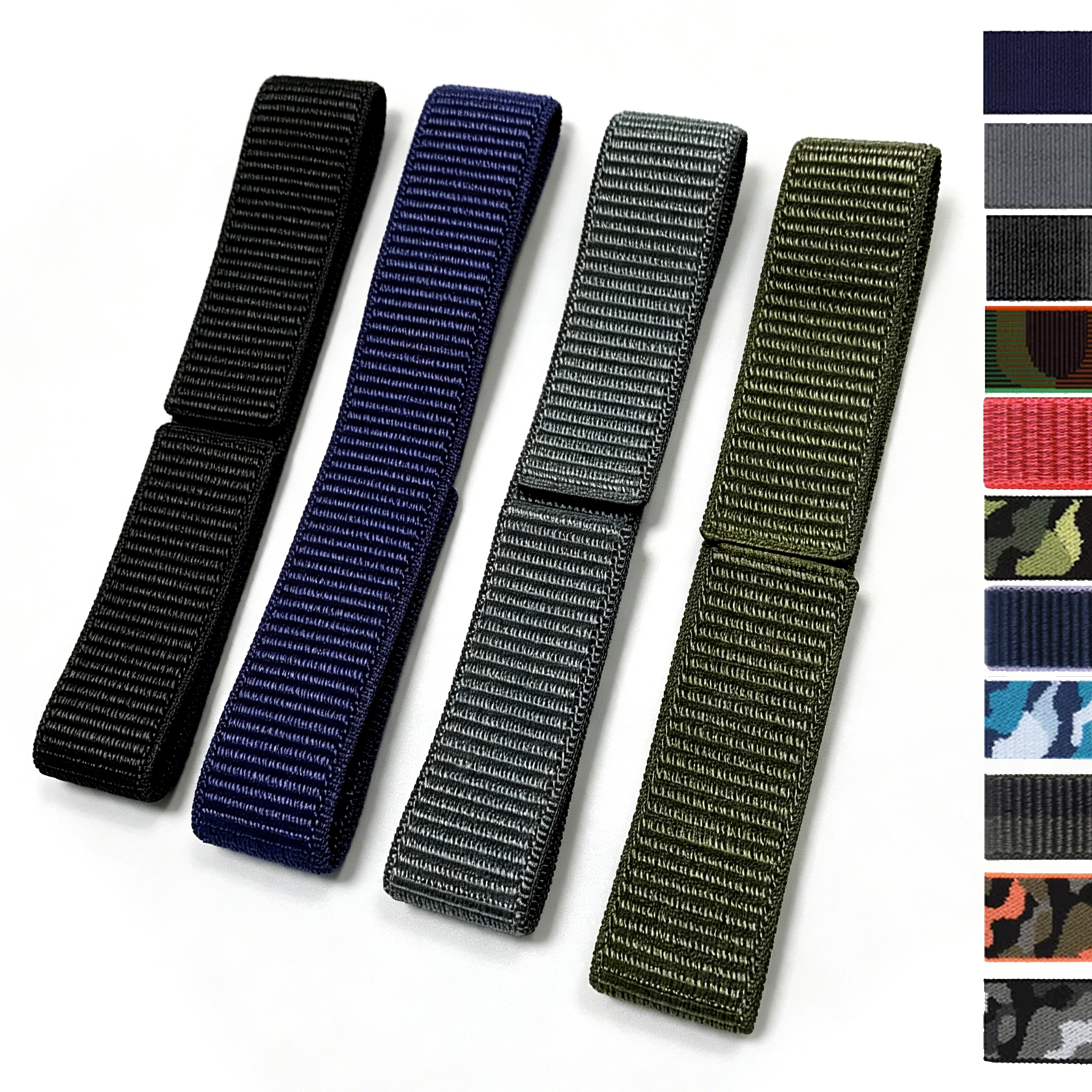 26/22mm Hook Loop Nylon Watch  - огляд і ціна Sport Loop Velcro