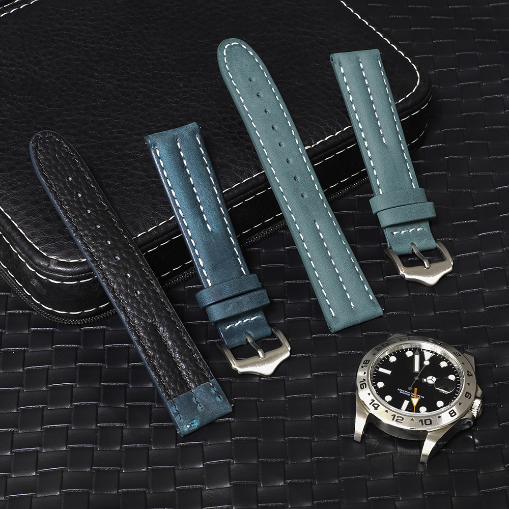 Vintage Crazy Horse Leather Wa - огляд і ціна Leather Strap Quick Release