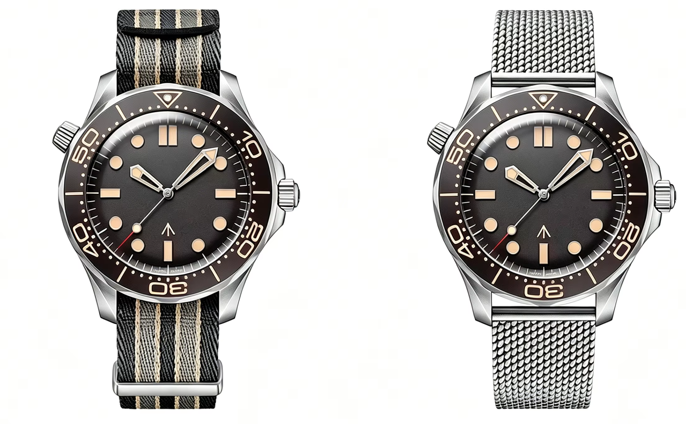Timeless 42mm Premium Automati - огляд і ціна Canvas Strap Watch