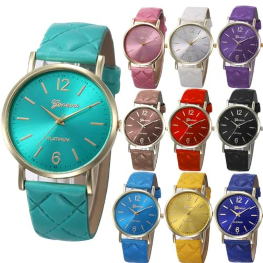10 Pack Women Men Unisex Plati - огляд і ціна Leather Watch Band Men