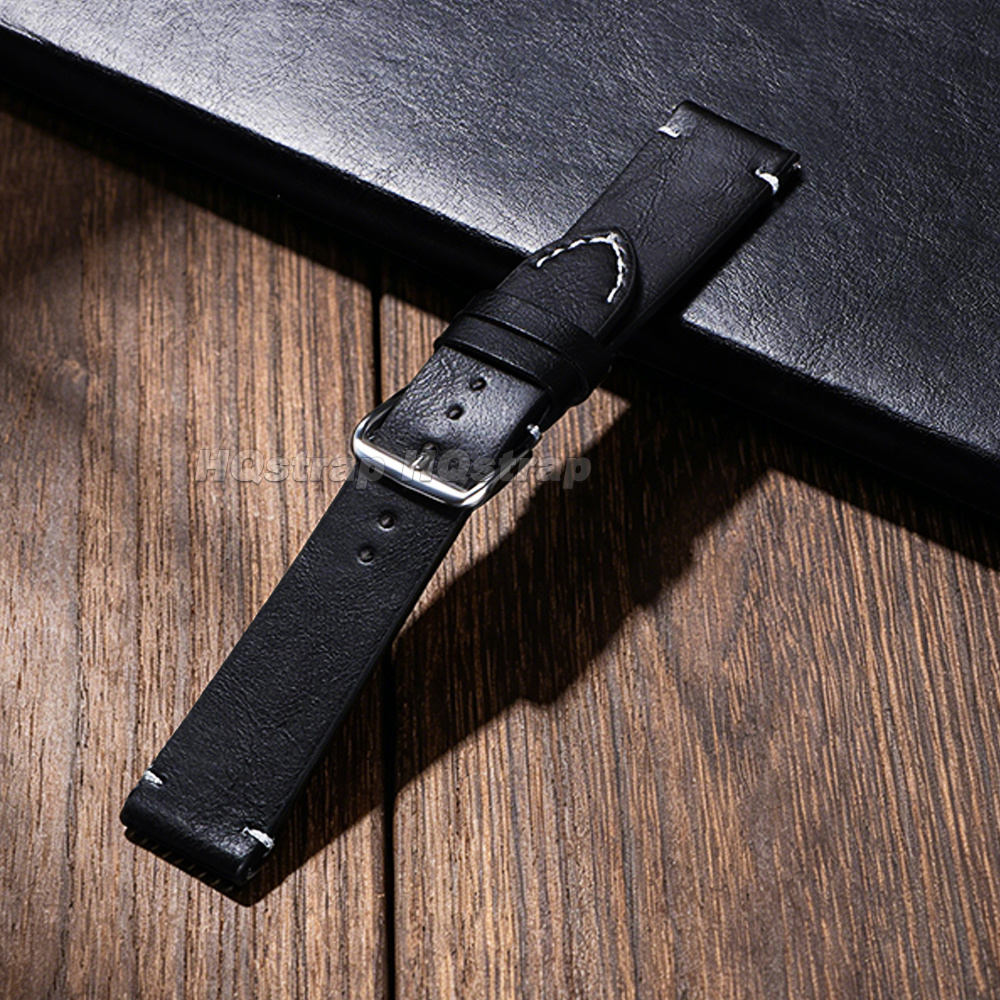 Oil Wax Leather Watch Strap 18 - огляд і ціна Leather Strap Quick Release