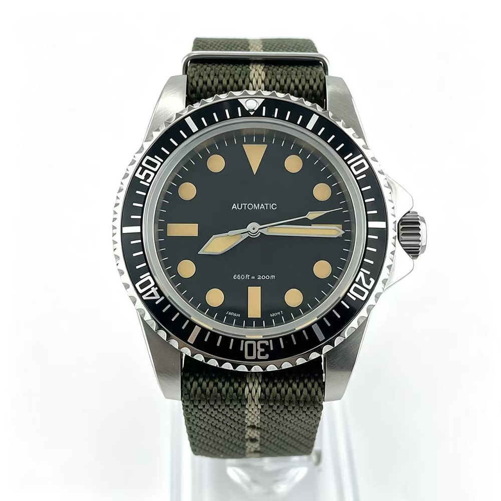 NEW 39.5mm Diver Retro watch s - огляд і ціна Tropic Strap Vintage