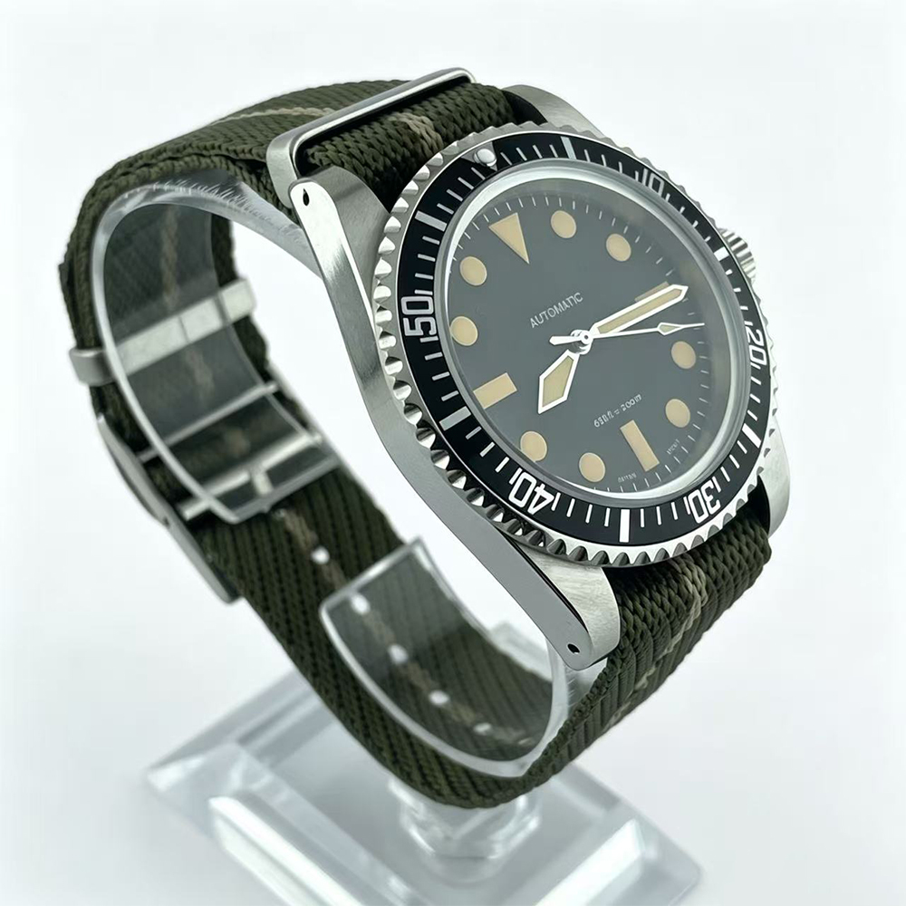 NEW 39.5mm Diver Retro watch s - огляд і ціна Tropic Strap Vintage