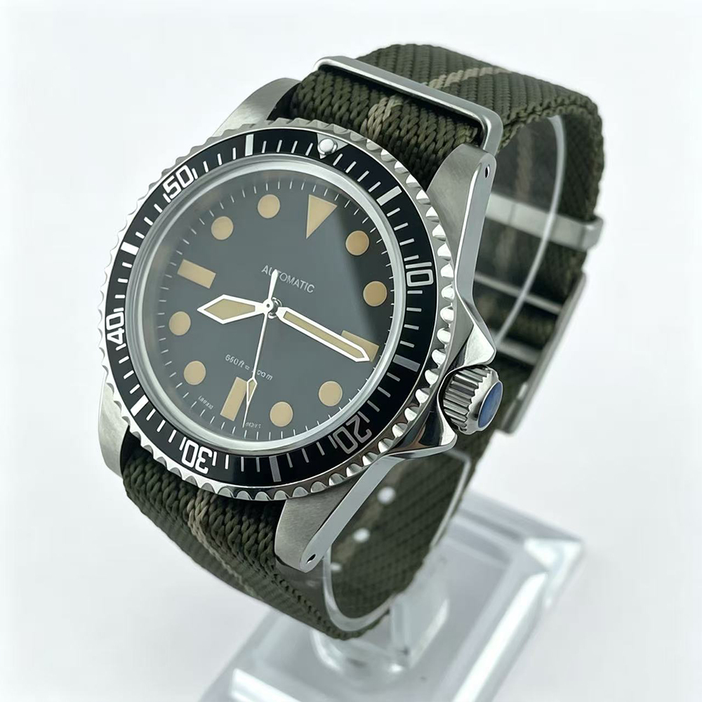 NEW 39.5mm Diver Retro watch s - огляд і ціна Tropic Strap Vintage