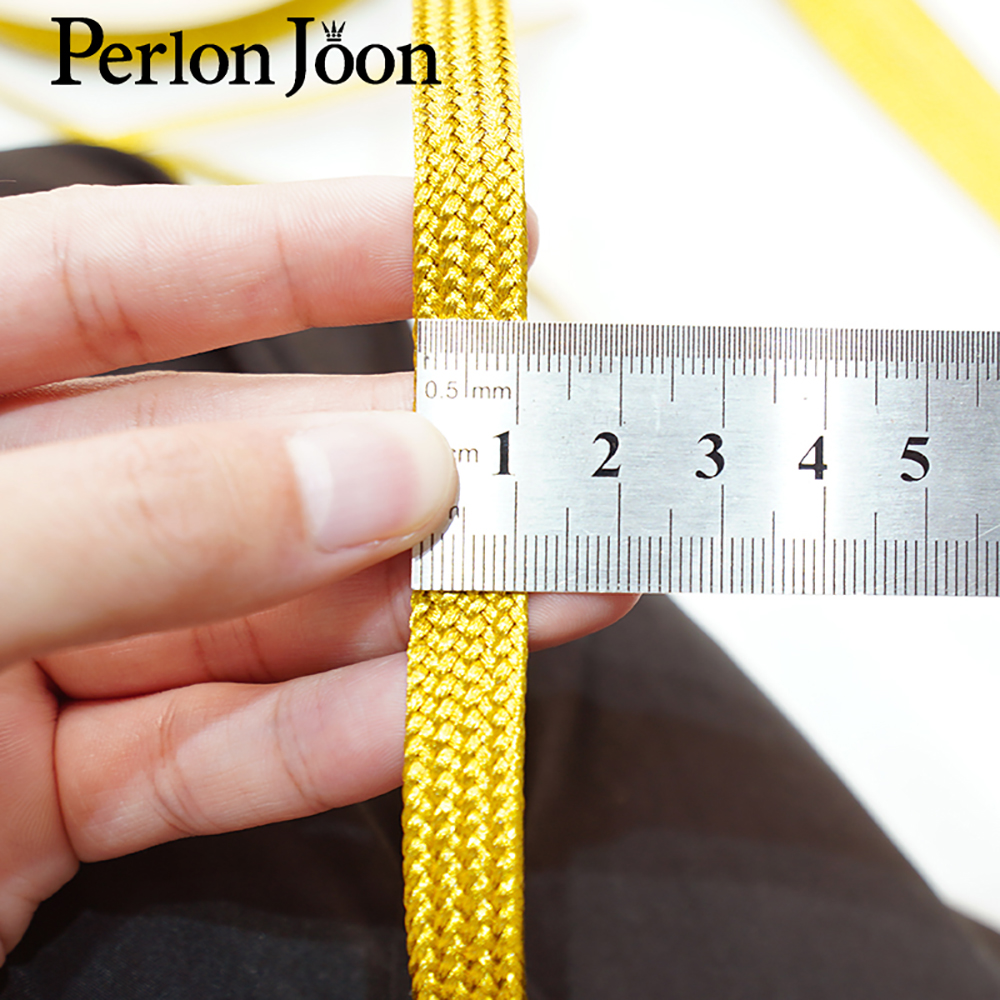 10yards Gold  thread strap web - огляд і ціна Perlon Strap Woven