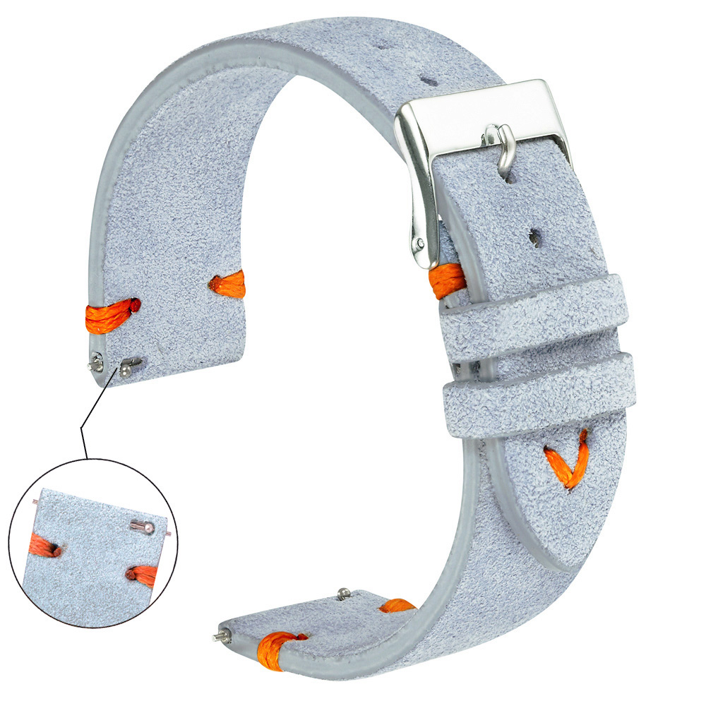Suede Watch Straps 18mm 20mm H - огляд і ціна Suede Strap Watch
