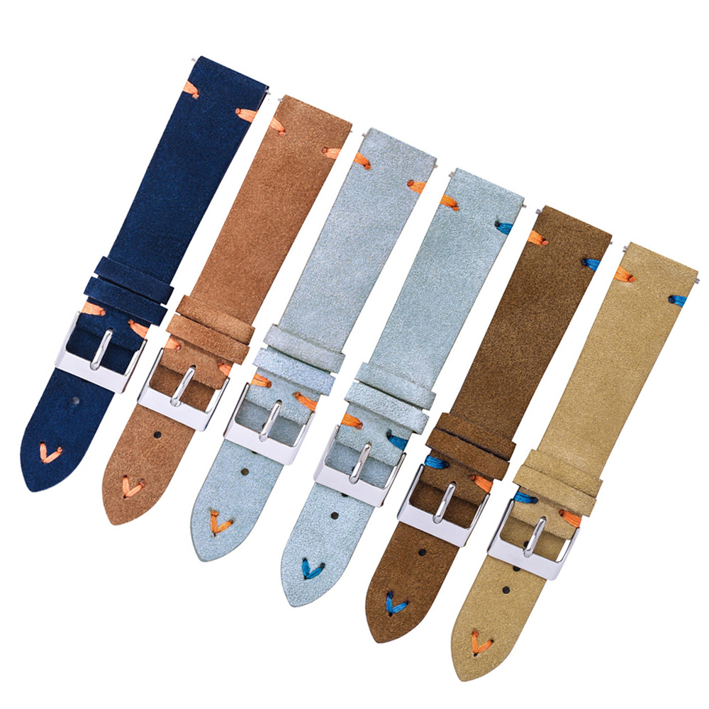 Suede Watch Straps 18mm 20mm H - огляд і ціна Suede Strap Watch