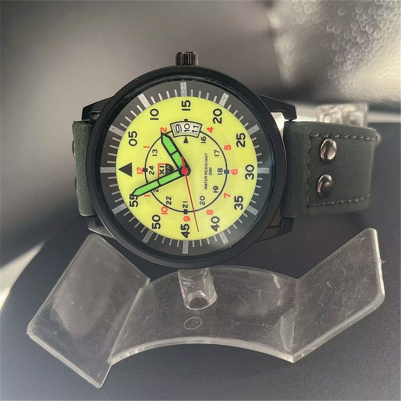 Reloj Hombre XINEW Brand Watch - огляд і ціна Leather Watch Band Men