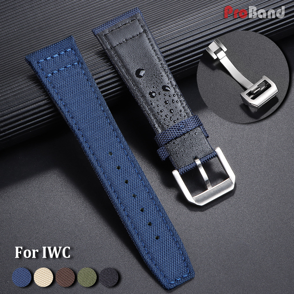 Nylon Canvas Watch Strap for I - огляд і ціна Canvas Strap Watch