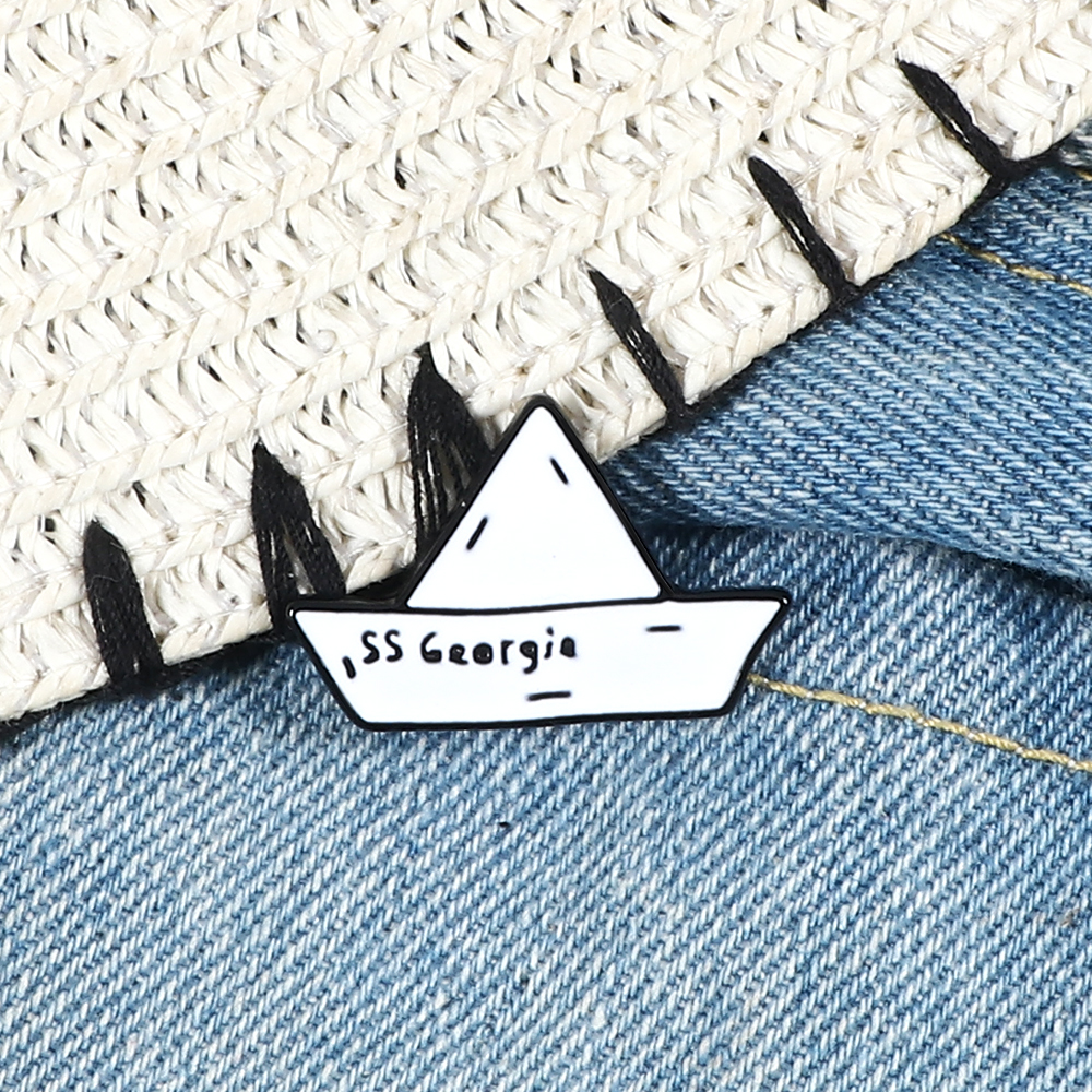 Paper Boat Enamel Pin SS Georg - огляд і ціна Buckle Pin Ss