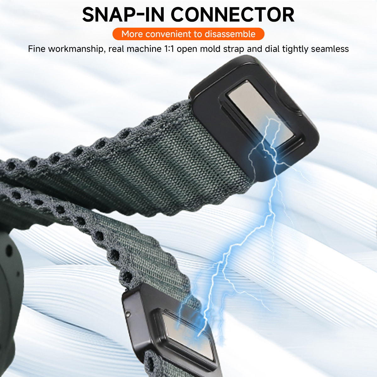 Trail Nylon Magnetic Strap for - огляд і ціна Milanese Loop Magnetic