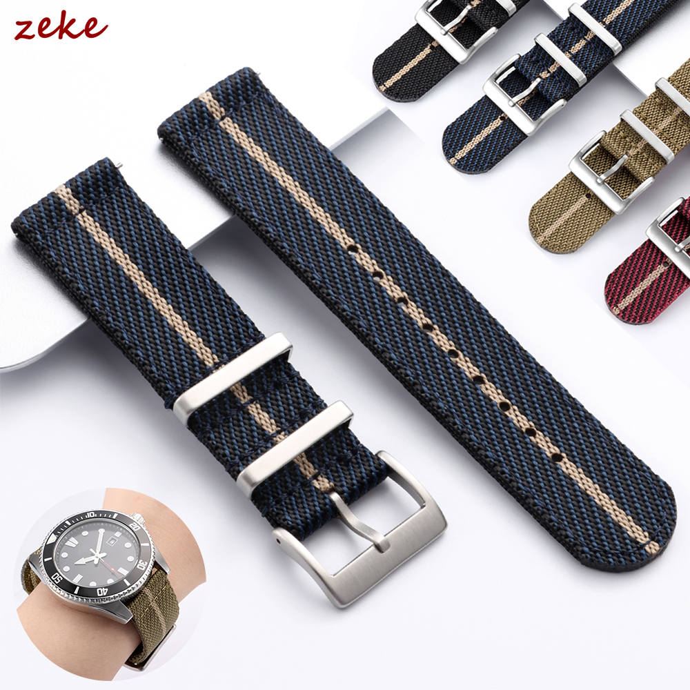 20mm 22mm Nylon Watch Band for - огляд і ціна Canvas Strap Watch