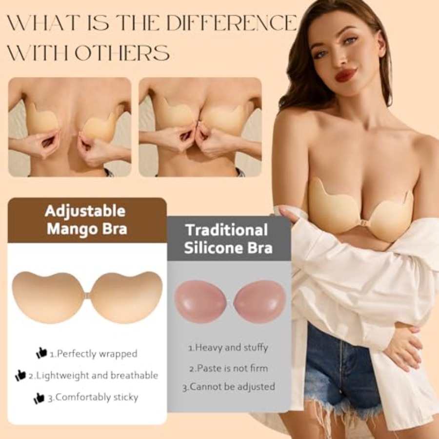 EIDOS Strapless Backless Stick - огляд і ціна Silicone Band Women