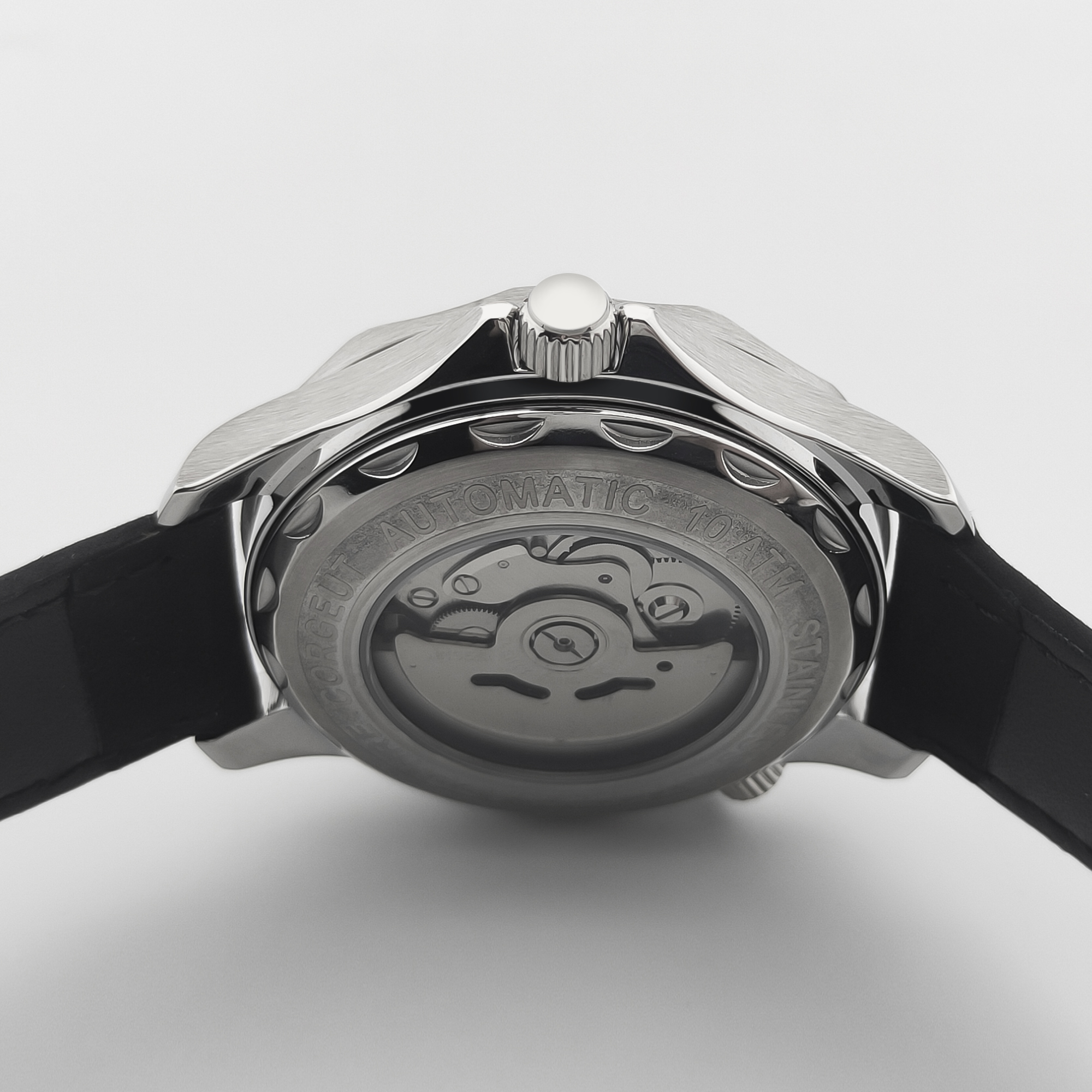 CUSTOM Logo Sapphire Glass Aut - огляд і ціна Stainless Bracelet Diver
